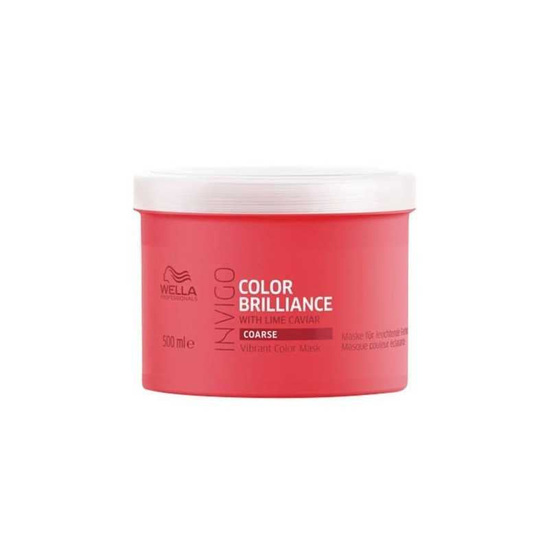 Wella INVIGO Brilliance maska do włosów grubych i farbowanych 500ml