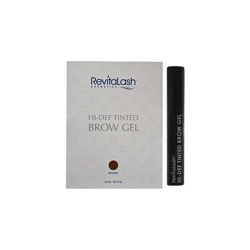 RevitaLash Hi-Def Tinted Soft Brown Brow Gel 3.0ml, żel TESTER