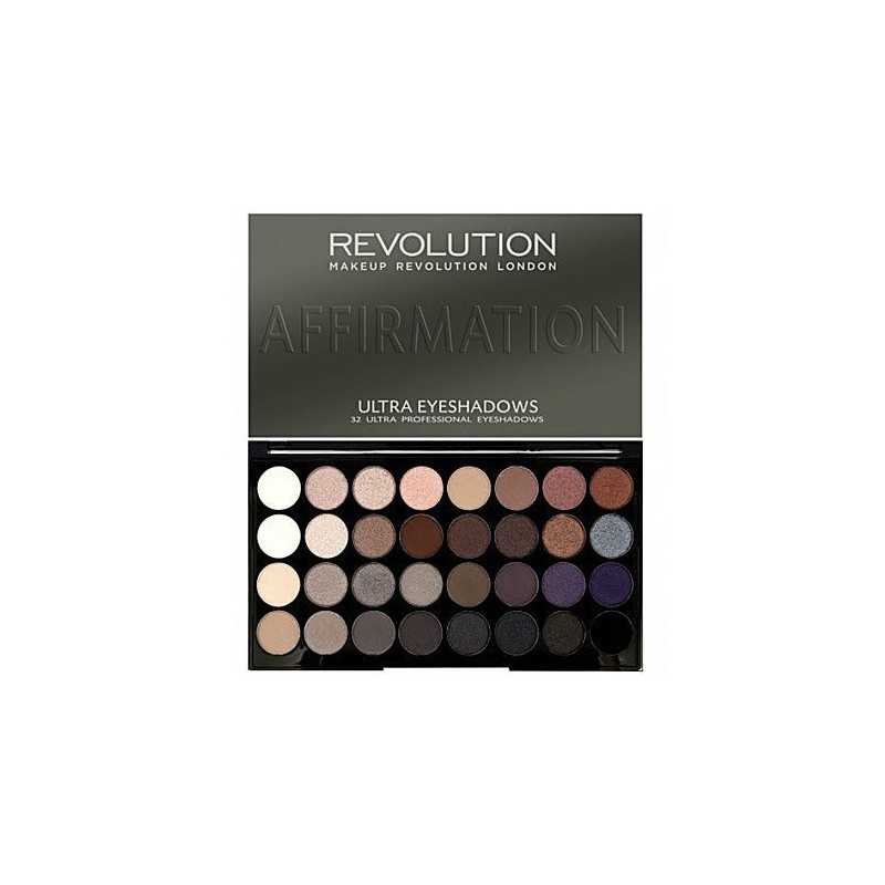 Makeup Revolution 32 Ultra Eyeshadows Affirmation, rewolucyjne cienie do powiek Makeup Revolution 32 Ultra Eyeshadows Affirmation, rewolucyjne cienie do powiek