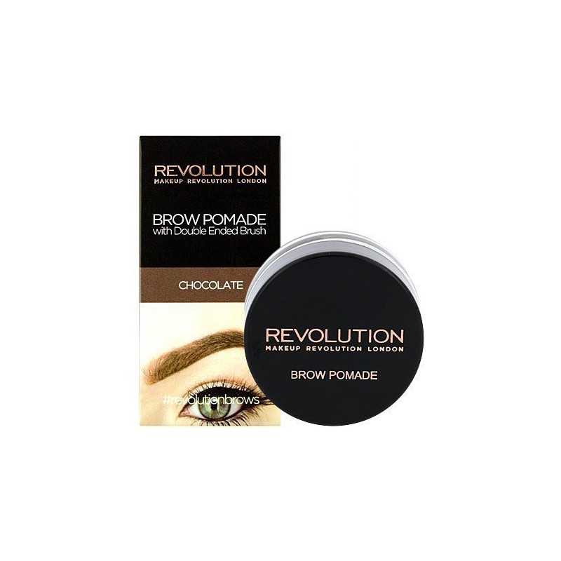 Makeup Revolution Brow Pomade Chocolate, czekoladowa pomada do brwi 2.5g Makeup Revolution Brow Pomade Chocolate, czekoladowa pomada do brwi 2.5g