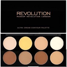 Makeup Revolution Cream Contour Palette do konturowania twarzy o kremowej konsystencji 13g