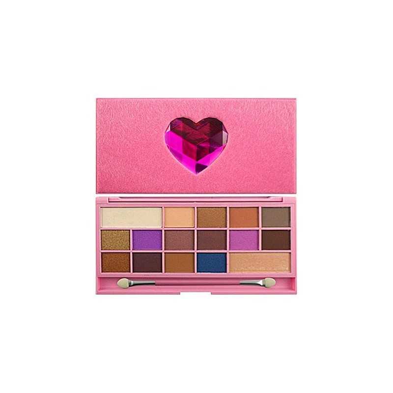 Makeup Revolution I Heart Unicorn Love Eyeshadow Shades, paletka cieni 22g Makeup Revolution I Heart Unicorn Love Eyeshadow Shades, paletka cieni 22g