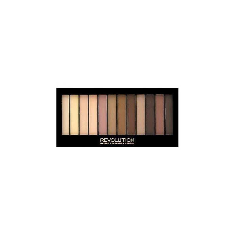 Makeup Revolution Redemption Palette Essential Mattes 2, brązowe cienie matowe Makeup Revolution Redemption Palette Essential Mattes 2, brązowe cienie matowe