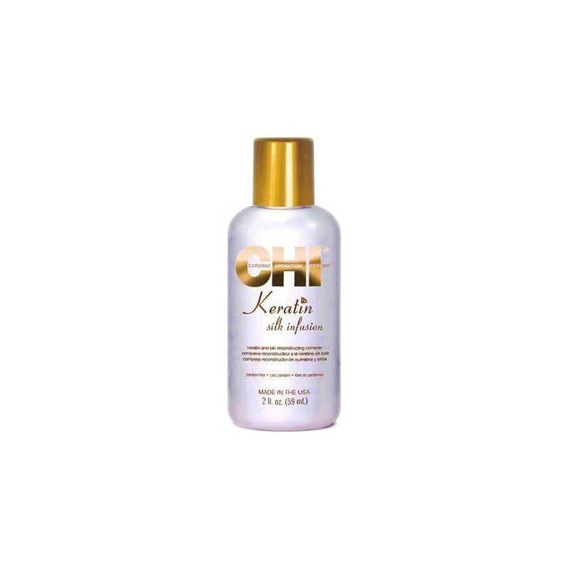 CHI Keratin Silk Infusion, Jedwab do włosów, dodający gładkości 59 ml