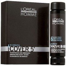 Loreal Homme Cover, farba dla Panów kryjąca siwe włosy 50ML 
