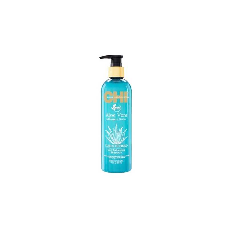 Chi Aloe Vera Curl Enhancing szampon wzmacniający z aloesem 340ml