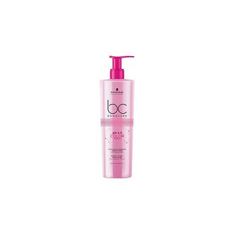 Schwarzkopf BC Color Freeze Micellar, micelarna odżywka oczyszczająca do farbowanych 500ml Schwarzkopf BC Color Freeze Micellar, micelarna odżywka oczyszczająca do farbowanych 500ml