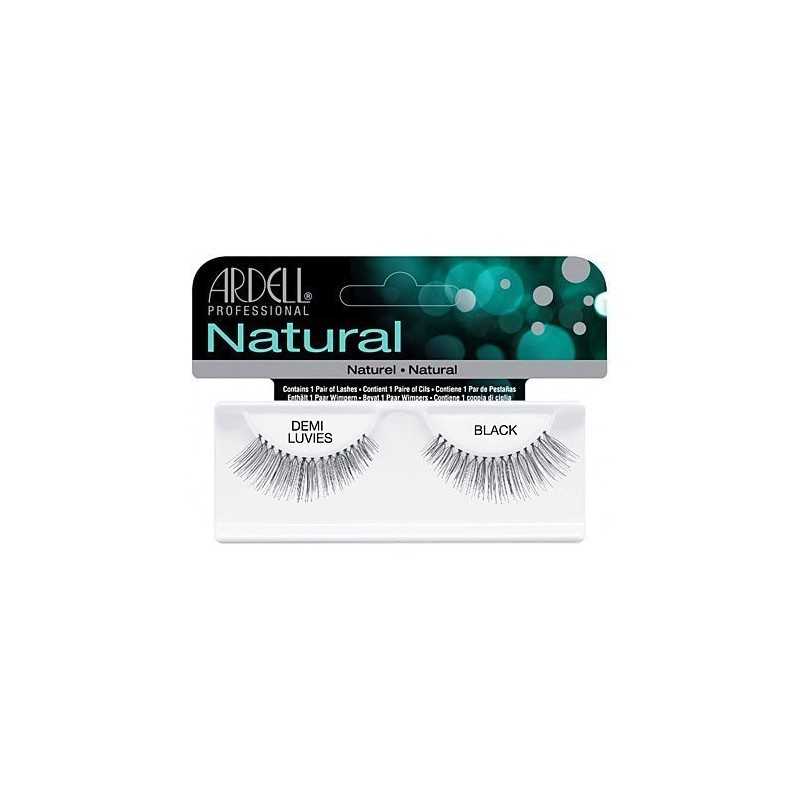 Ardell Natural Demi Luvies Black, czarne sztuczne rzęsy w pasku, naturalne Ardell Natural Demi Luvies Black, czarne sztuczne rzęsy w pasku, naturalne
