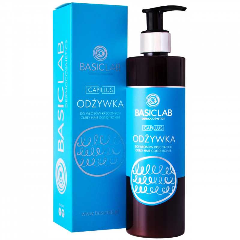 BasicLab Capillus - odżywka do włosów kręconych 300ml