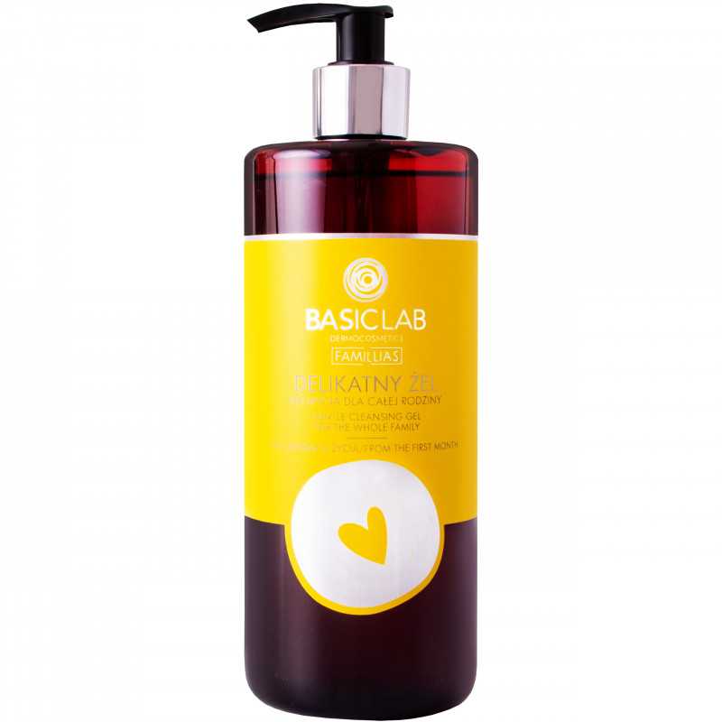 BasicLab Famillias - delikatny żel do mycia dla całej rodziny 500ml
