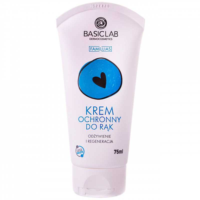 BasicLab krem ochronny do rąk - odżywienie i regeneracja 75ml