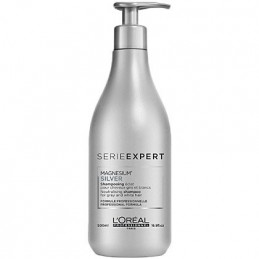 Loreal Silver, rozświetlający szampon do włosów siwych i rozjaśnianych 500ml