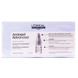 Loreal Aminexil Advanced, Ampułki przeciw wypadaniu włosów 10x6ml
