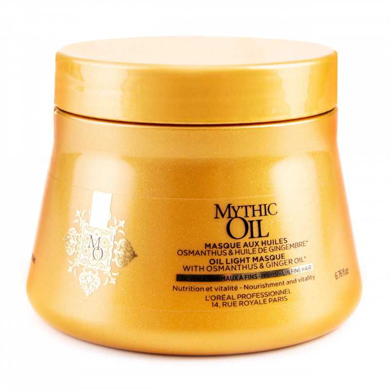 Loreal Mythic Oil, maska pielęgnująca do włosów cienkich, bez parabenów 200 ml Loreal Mythic Oil, maska pielęgnująca do włosów cienkich, bez parabenów 200 ml