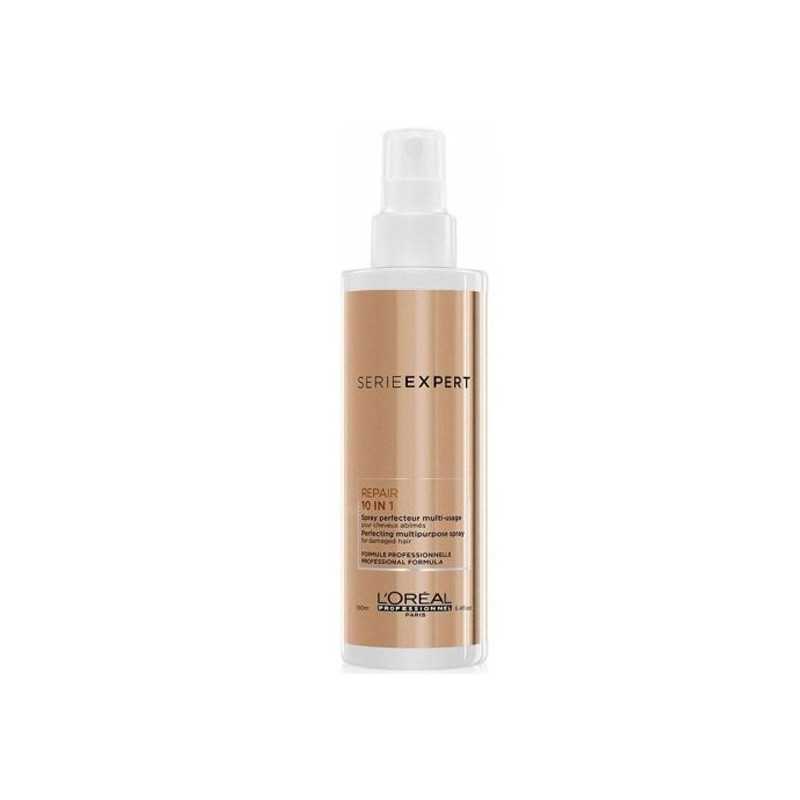 Loreal Absolut GOLD Repair 10 in 1 spray do włosów zniszczonych 190ml