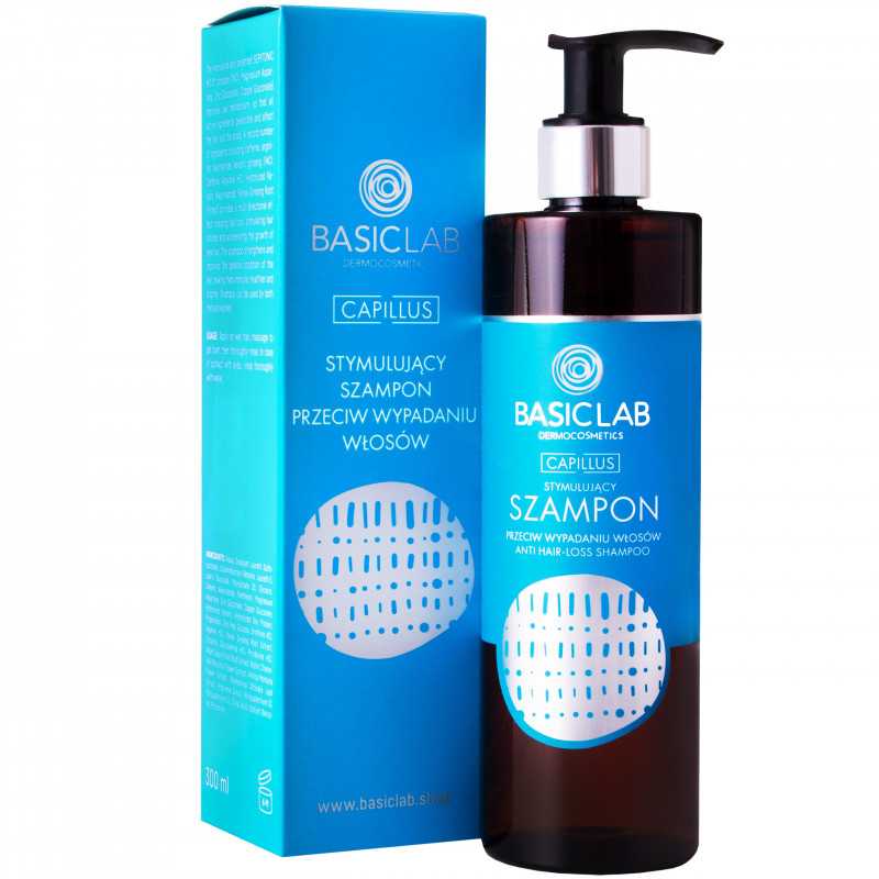 BasicLab Capillus szampon przeciw wypadaniu włosów 300 ml