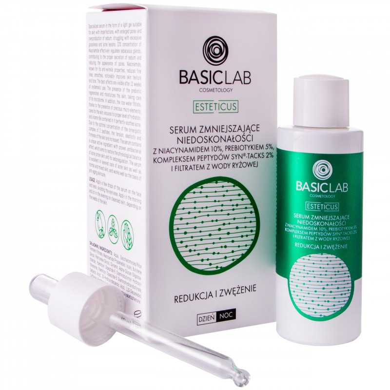 BasicLab Esteticus Serum na niedoskonałości z Niacynamidem 30 ml