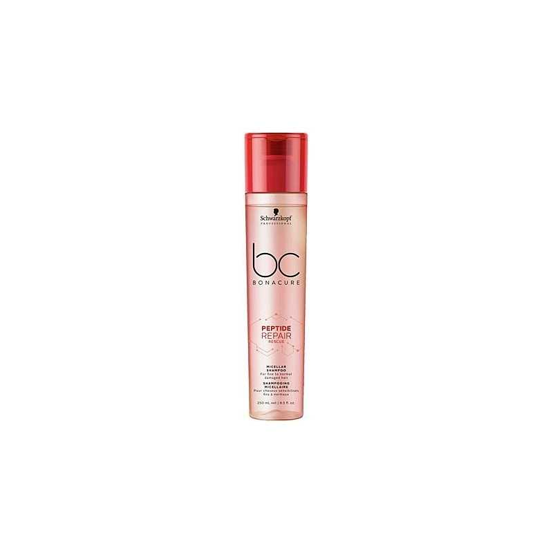 Schwarzkopf BC Repair Rescue, szampon do zniszczonych włosów, intensywnie nawilża 250ml Schwarzkopf BC Repair Rescue, szampon do zniszczonych włosów, intensywnie nawilża 250ml