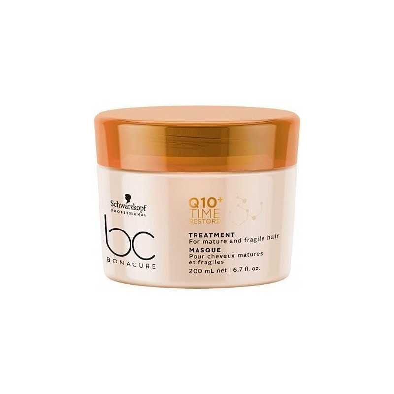 Schwarzkopf BC Q10+ Time Restore, maska odbudowująca dojrzałe włosy 200ml Schwarzkopf BC Q10+ Time Restore, maska odbudowująca dojrzałe włosy 200ml