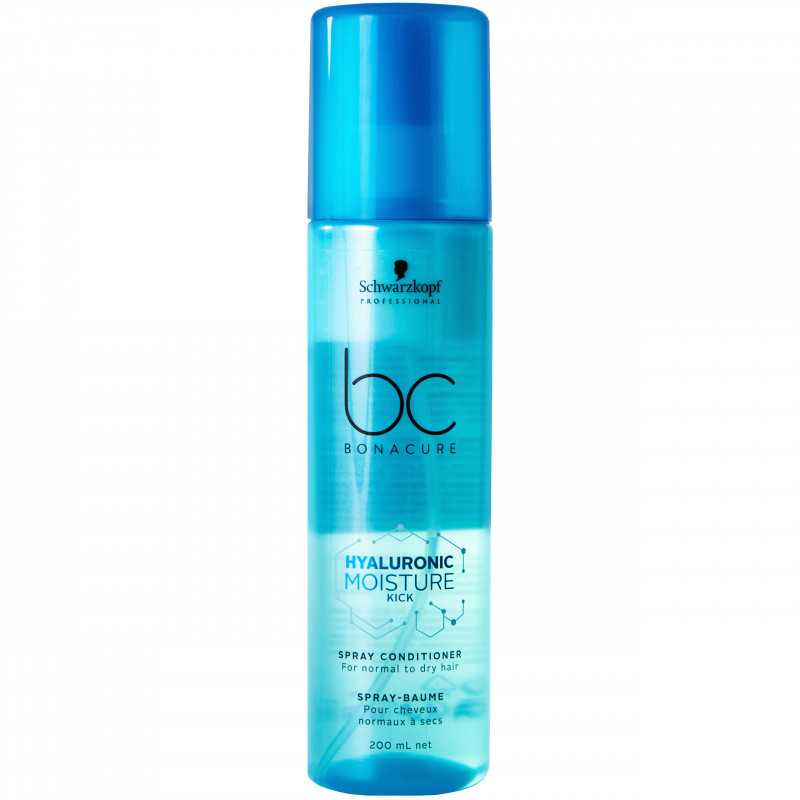 Schwarzkopf BC Moisture Kick, odżywka w sprayu mocno nawilżająca 200ml Schwarzkopf BC Moisture Kick, odżywka w sprayu mocno nawilżająca 200ml