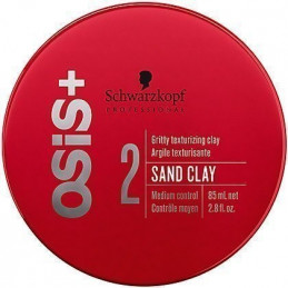 Schwarzkopf OSIS Sand Clay, ziarnisty matowy średnio mocny klej do nadawania tekstury 85g