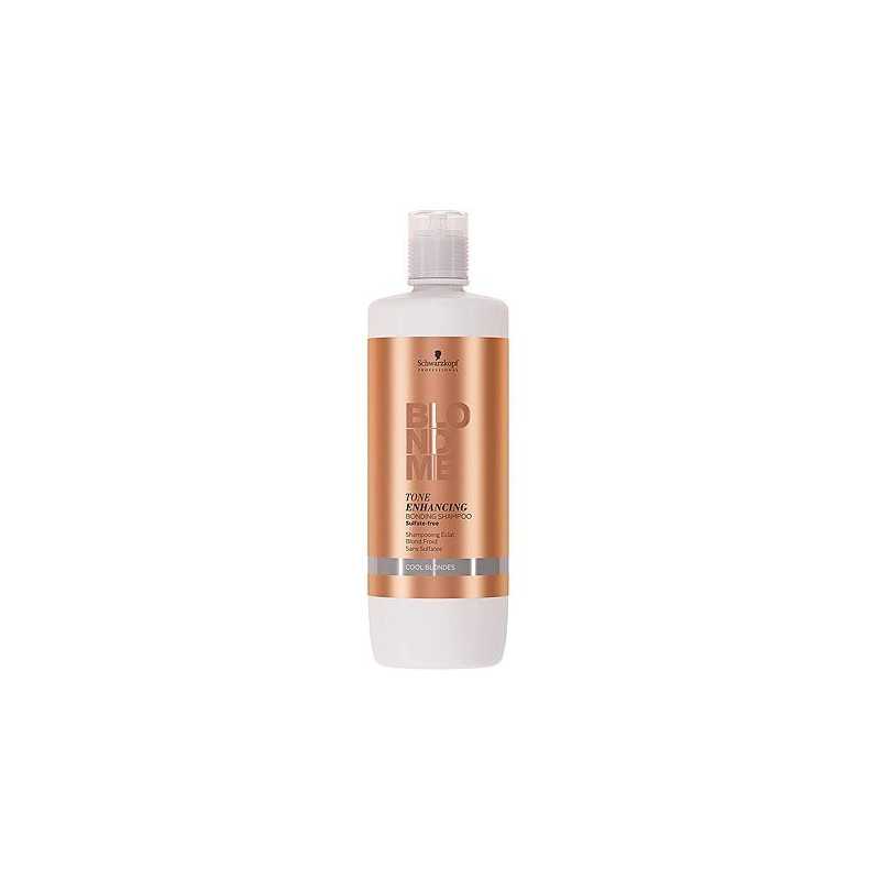 Schwarzkopf BlondMe Tone Enhancing, szampon bez siarczanów zimne blondy 1000ml Schwarzkopf BlondMe Tone Enhancing, szampon bez siarczanów zimne blondy 1000ml