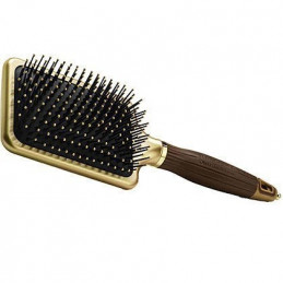 Olivia Garden Nano Thermic Paddle szeroka i płaska szczotka do wygładzania włosów