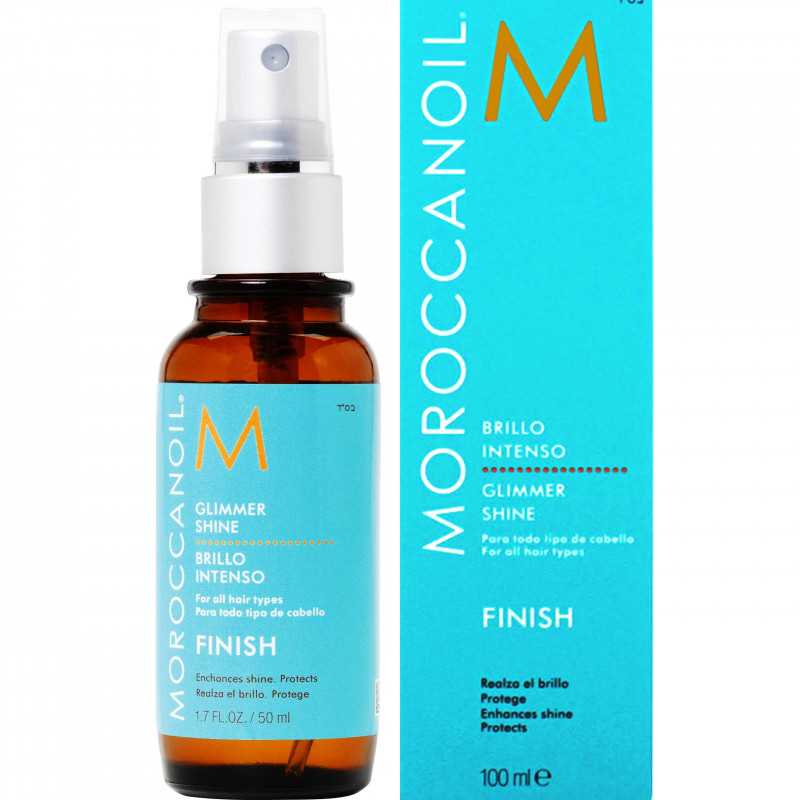 Moroccanoil Glimmer Shine Finish organiczny spray nabłyszczający 50ml