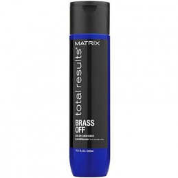 Matrix Brass Off odżywka do włosów z niebieskim pigmentem chroniąca kolor 300ml