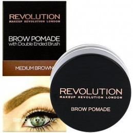 Makeup Revolution Brow Pomade Medium Brown, pomada do brwi 2,5g