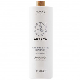 Kemon ACTYVA Nutrizione Ricca szampon ekstremalnie nawilżający 1000ml
