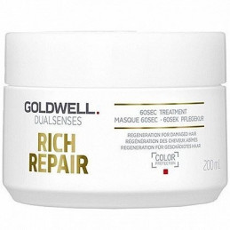 Goldwell Rich Repair 60sec, Balsam regenerujący do włosów zniszczonych 200ml