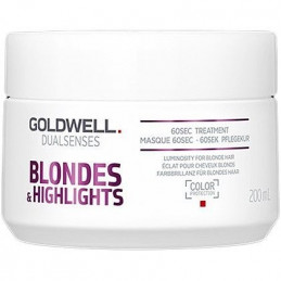 Goldwell Blondes Highlights 60s, balsam pielęgnacyjny po zabiegu rozjaśniania 200ml