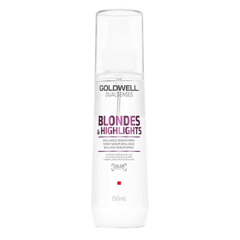 Goldwell Blondes Highlights, Spray termoochronny do włosów rozjaśnianych 150ml