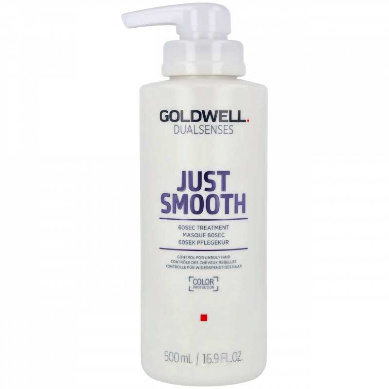 Goldwell Just Smooth 60 sec treatment, maska odbudowuje i wzmacnia włosy 500m