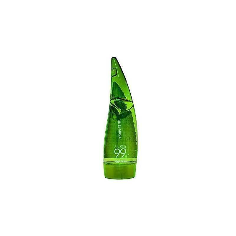 Holika Holika Aloe 99% Soothing Gel, azjatycki żel aloesowy do twarzy, ciała i włosów 55ml