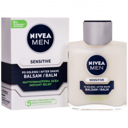Nivea Men Sensitive – łagodzący balsam po goleniu dla mężczyzn 100 ml
