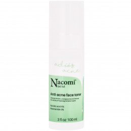 Nacomi Next Level Anti-acne Face Toner – tonik przeciwtrądzikowy, zwęża pory 100ml