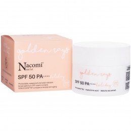 Nacomi Next Level Holiday – przeciwzmarszczkowy krem do twarzy z filtrem SPF 50, 50 ml