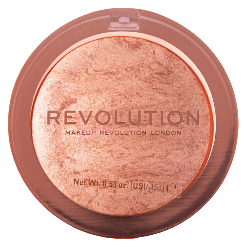 Makeup Revolution Reloaded Holiday Romance wypiekany bronzer