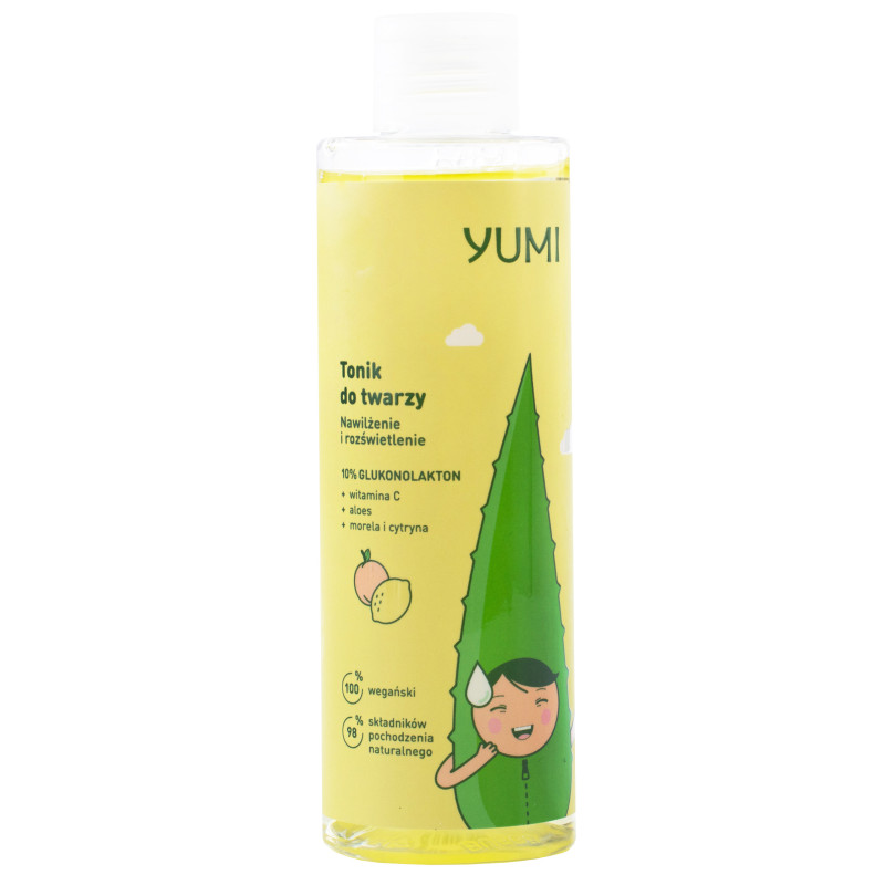Yumi  Morela & Cytryna  10% Glukonolakton tonik do twarzy  200ml