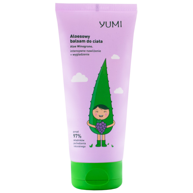 YUMI Aloes &  Winogrono nawilżający balsam do ciała 200ml