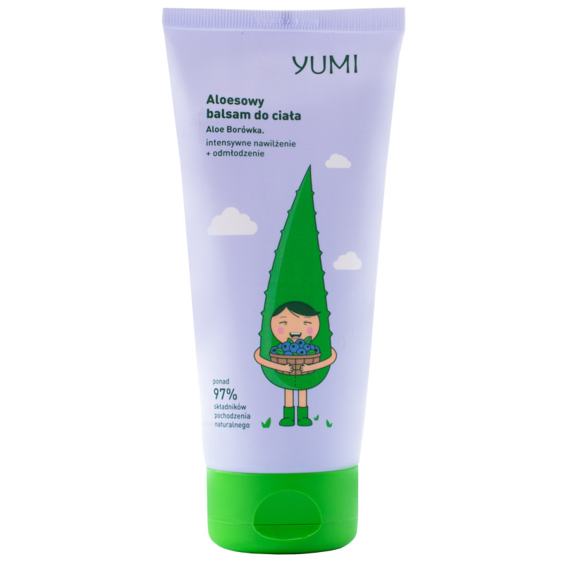 YUMI Aloes & Borówka  balsam do ciała  200ml