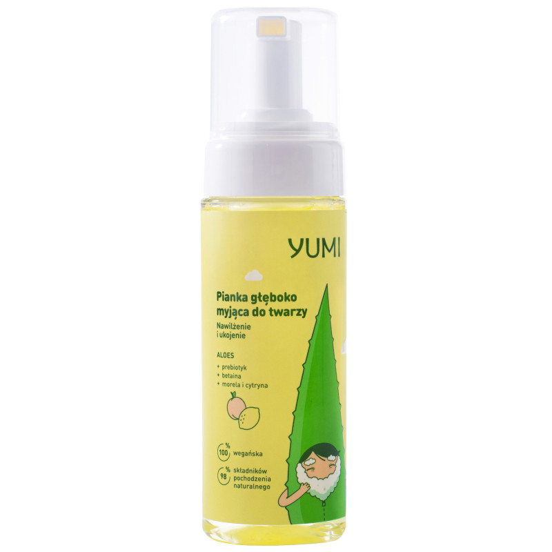 Yumi Pianka do Twarzy o zapachu Moreli i Cytryny 180ml