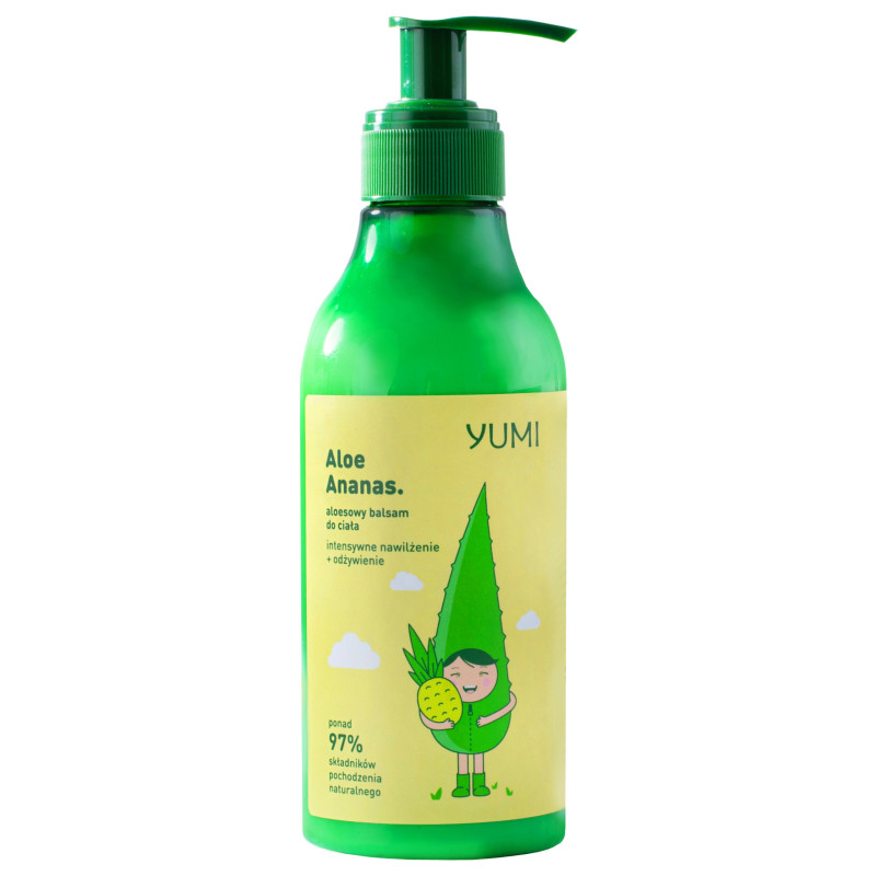 Yumi Aloes & Ananas nawilżający balsam do ciała 300 ml