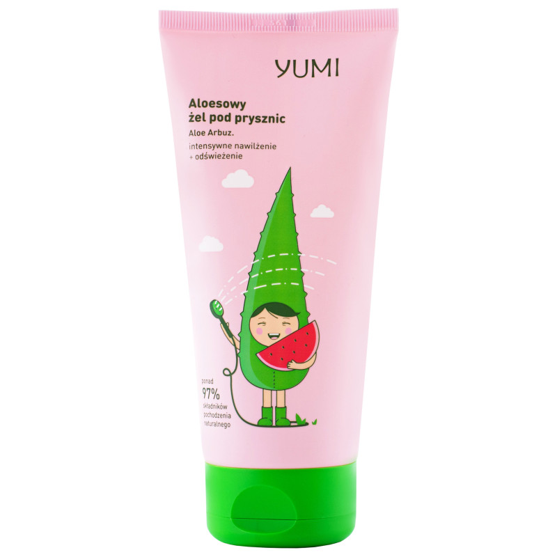 Yumi Aloes & Arbuz nawilżający żel pod prysznic 200 ml