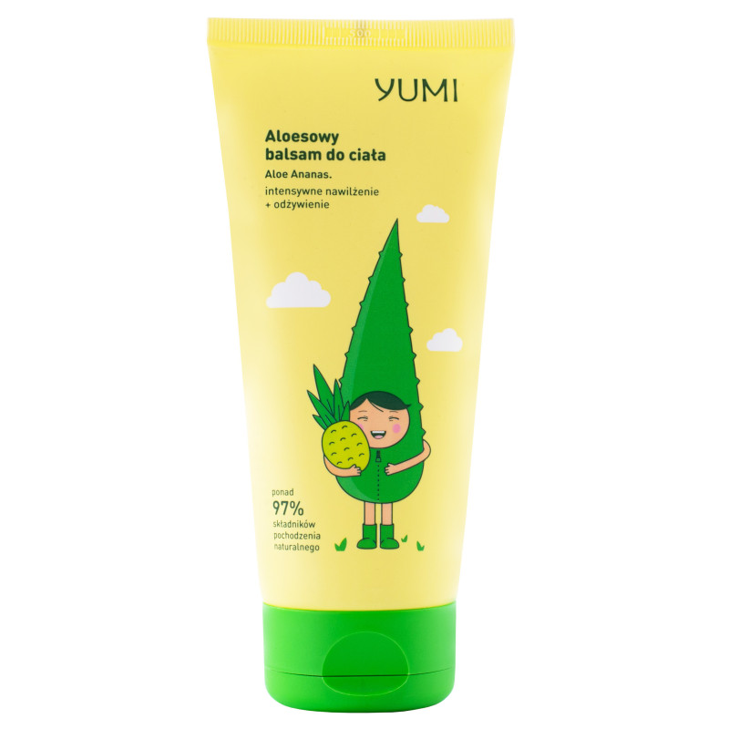 Yumi Aloes i Ananas nawilżający balsam do ciała 200 ml