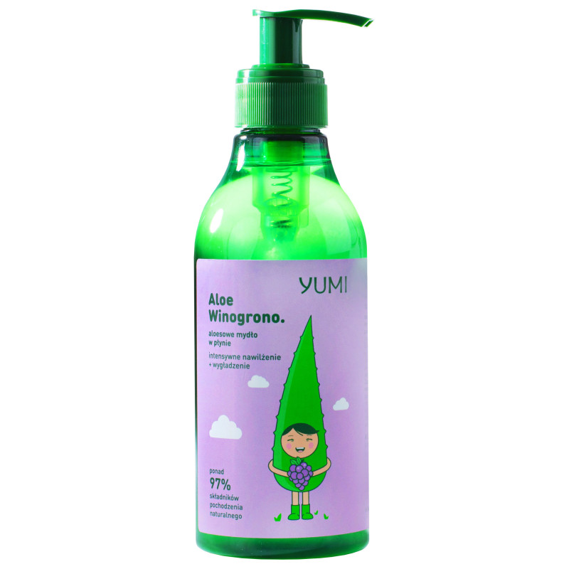 Yumi Aloe & Winogrono nawilżające mydło w płynie 300 ml