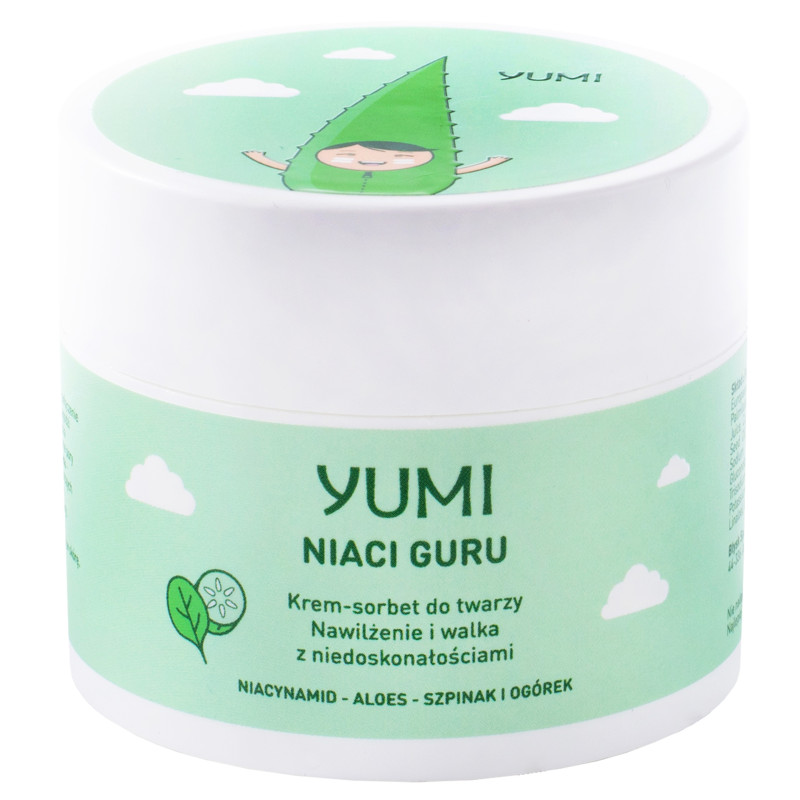 Yumi Niaci Guru Szpinak i Ogórek krem do cery problematycznej 50 ml
