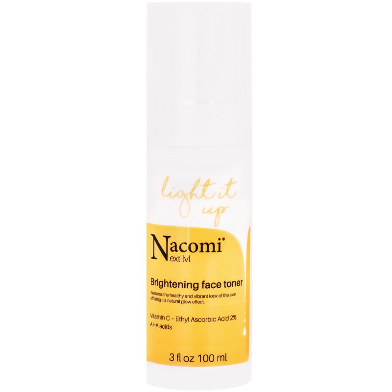 Nacomi Next Level Brightening Face Toner – tonik do twarzy z witaminą C 100ml